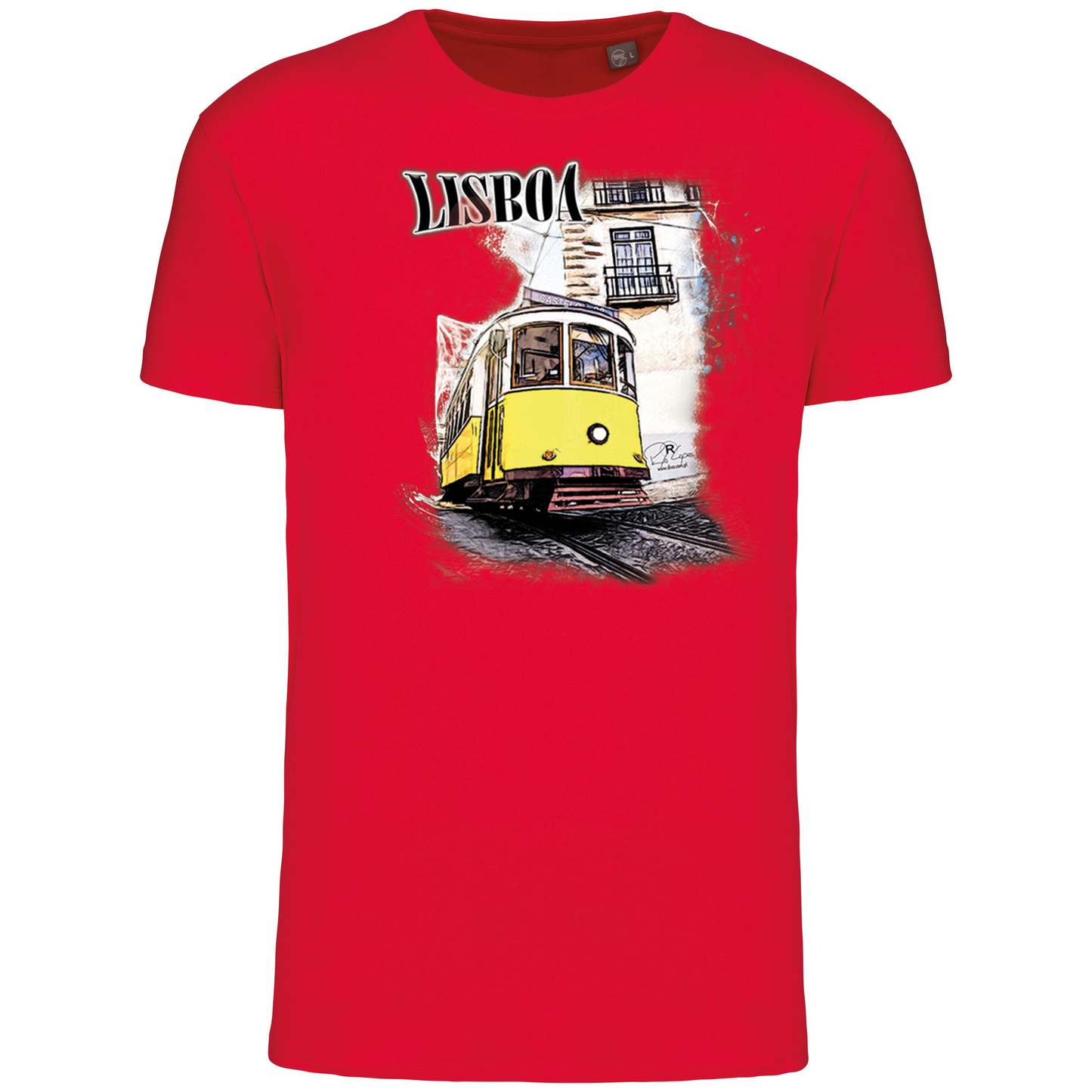 T-Shirt Algodão Biológico Crazy Tram