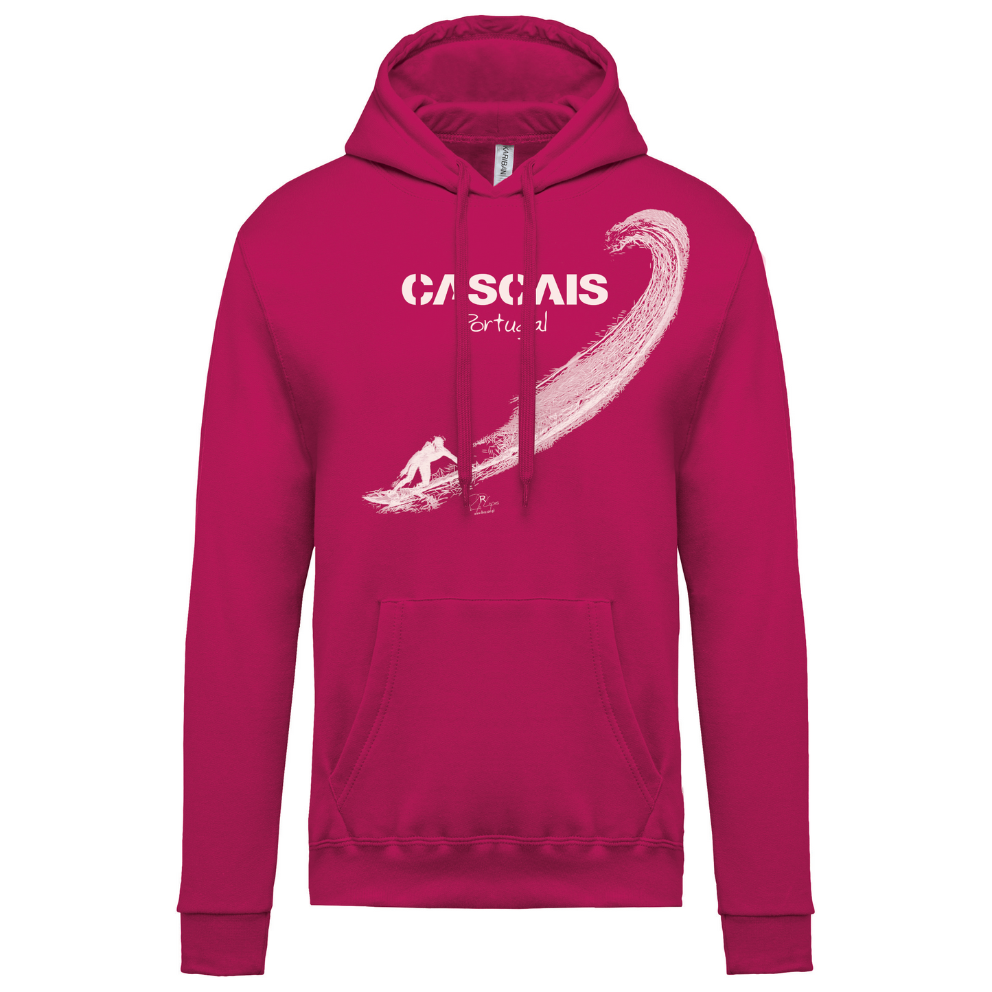 Sweatshirt Kariban com Capuz Surf Cascais