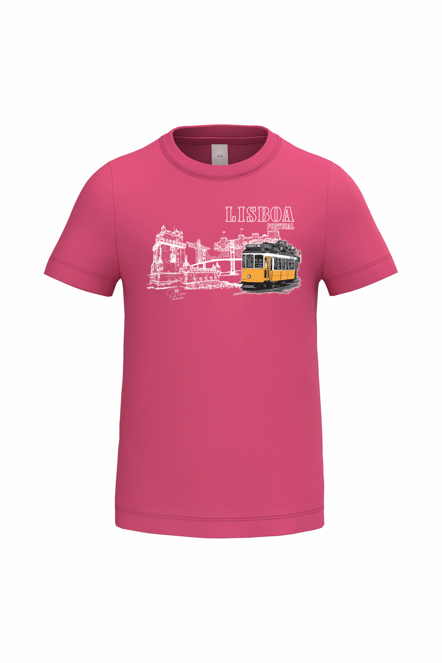 T-shirt Ideal Kids Monumentos Lisboa
