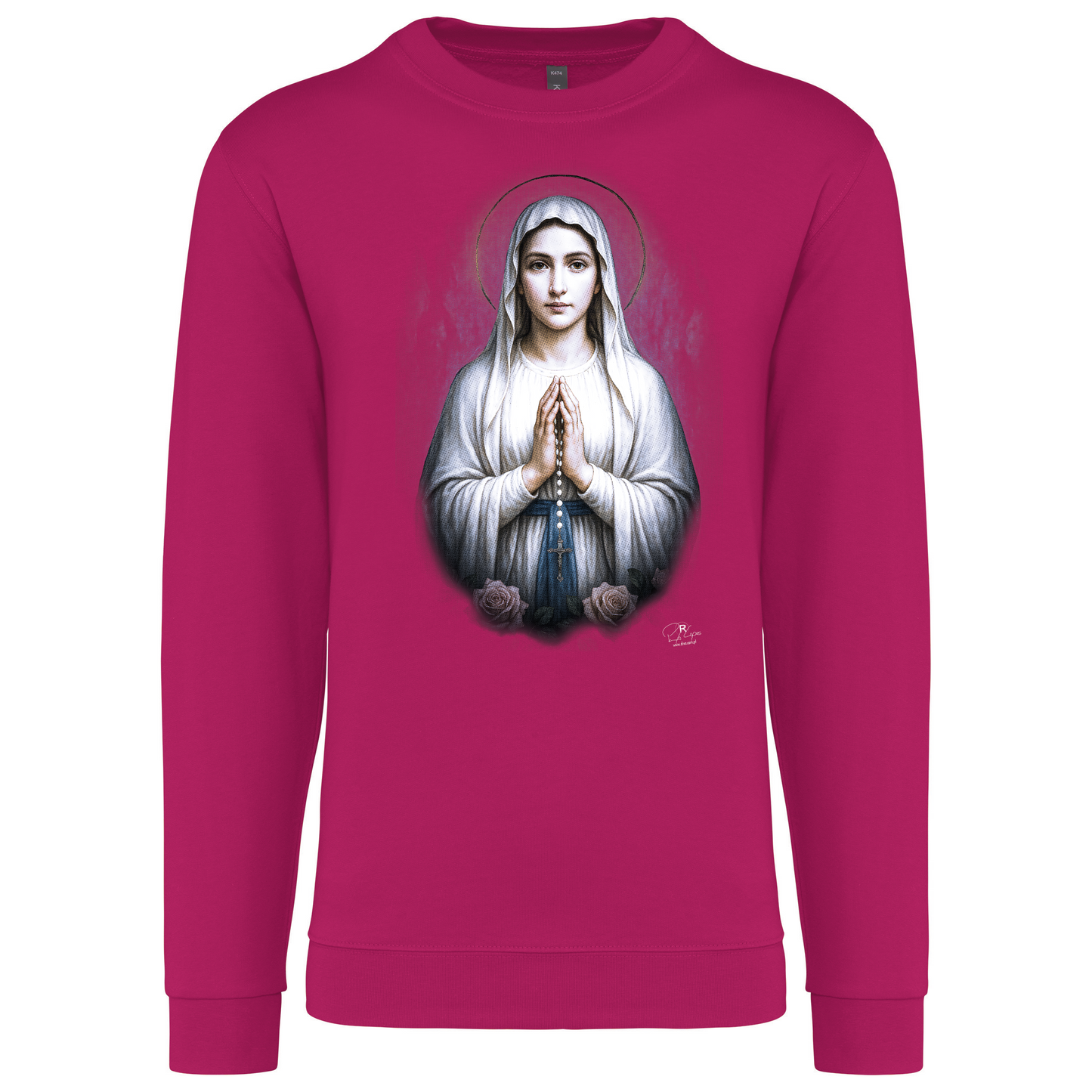 Sweatshirt Kariban sem Capuz Virgem