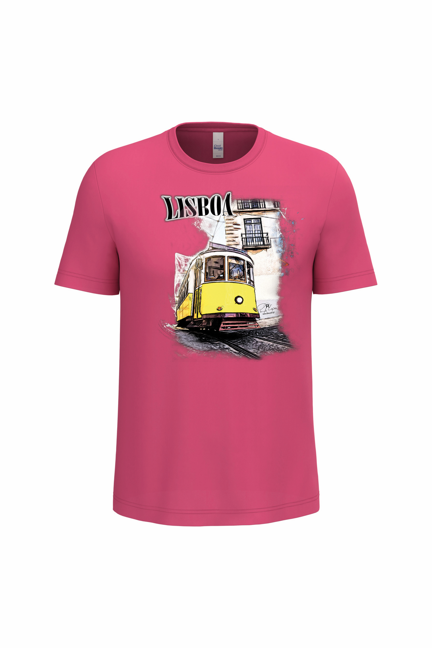 T-Shirt Algodão Ideal Crazy Tram