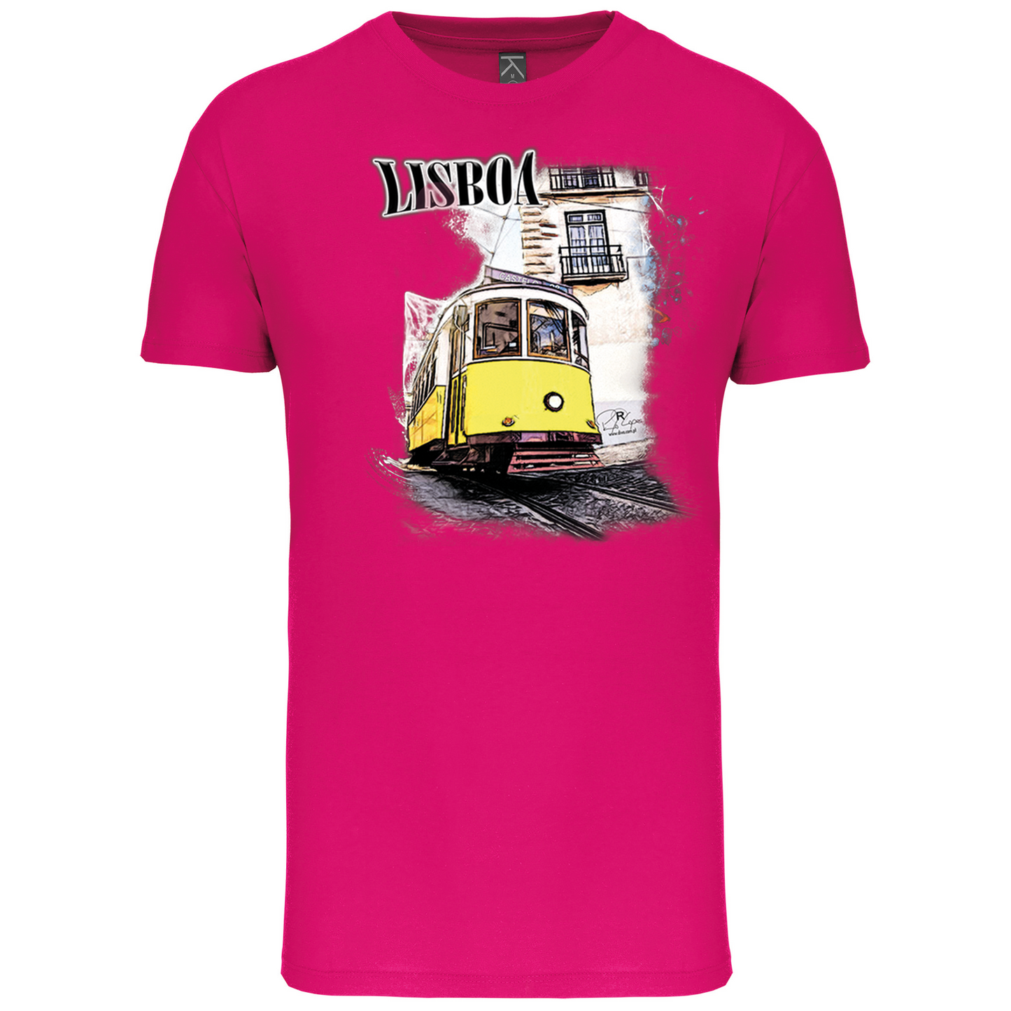 T-Shirt Algodão Biológico Crazy Tram