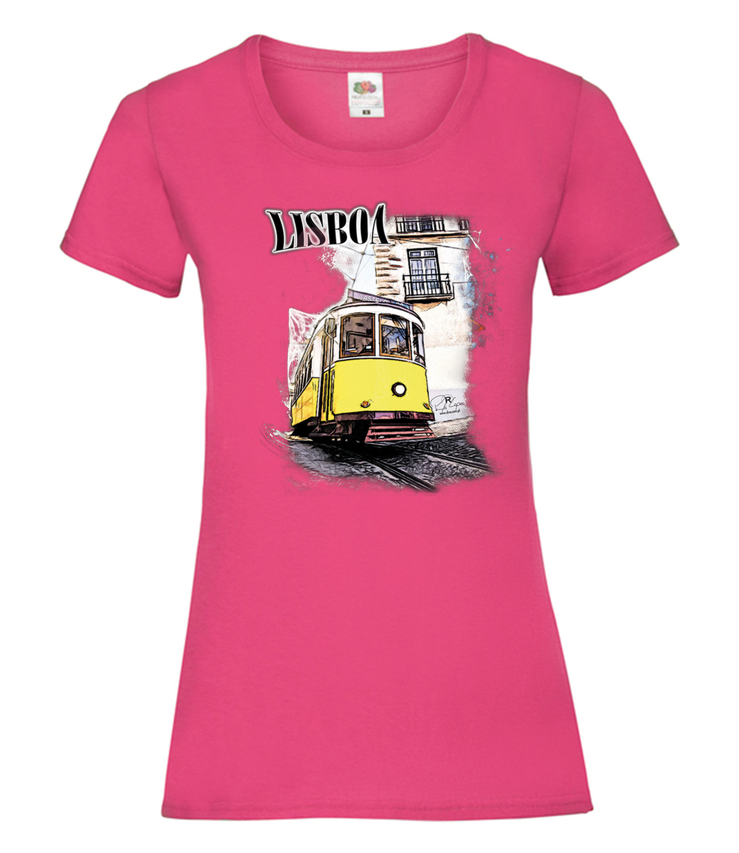 T-shirt Senhora Crazy Tram