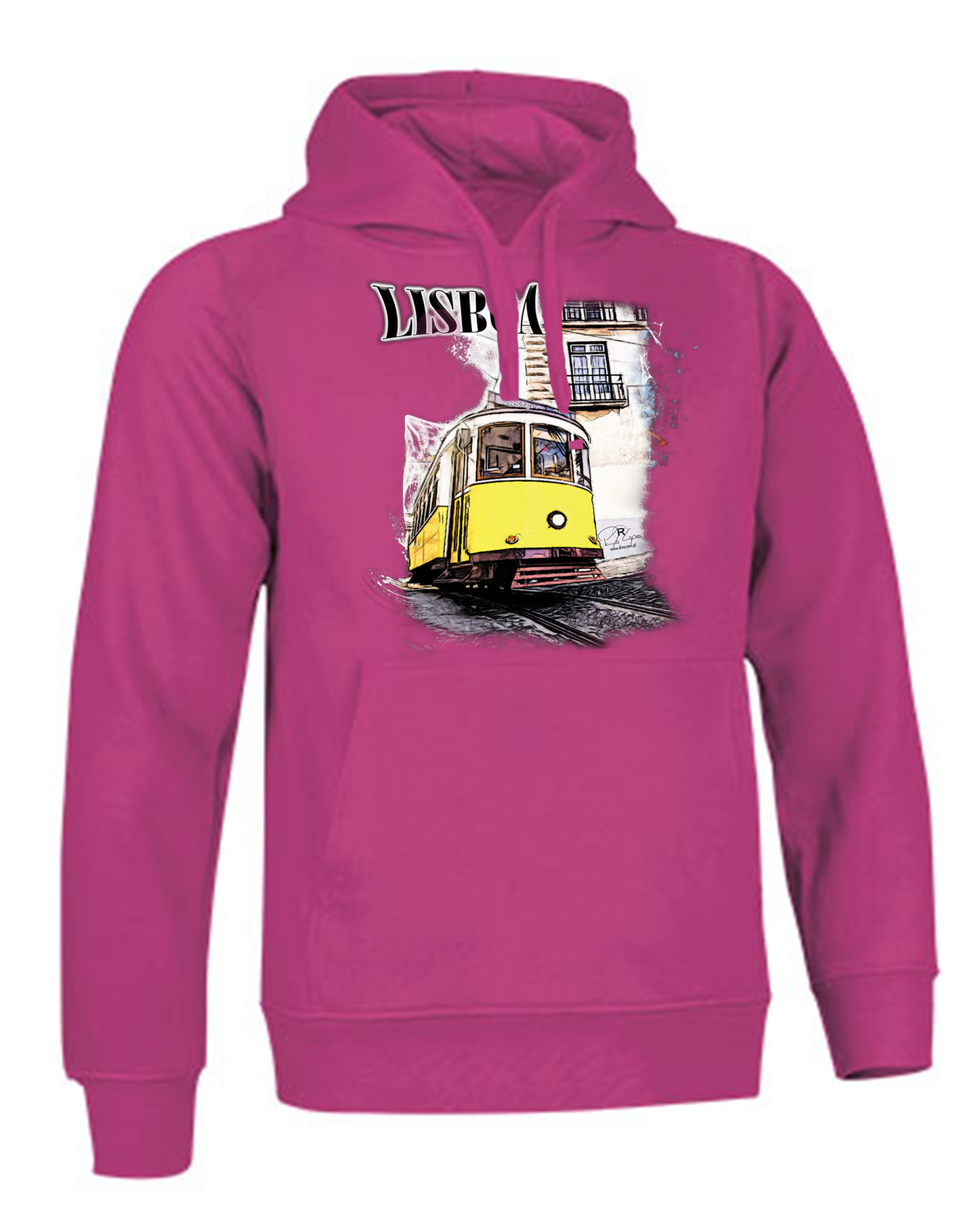 Sweatshirt Valento com Capuz, Crazy Tram