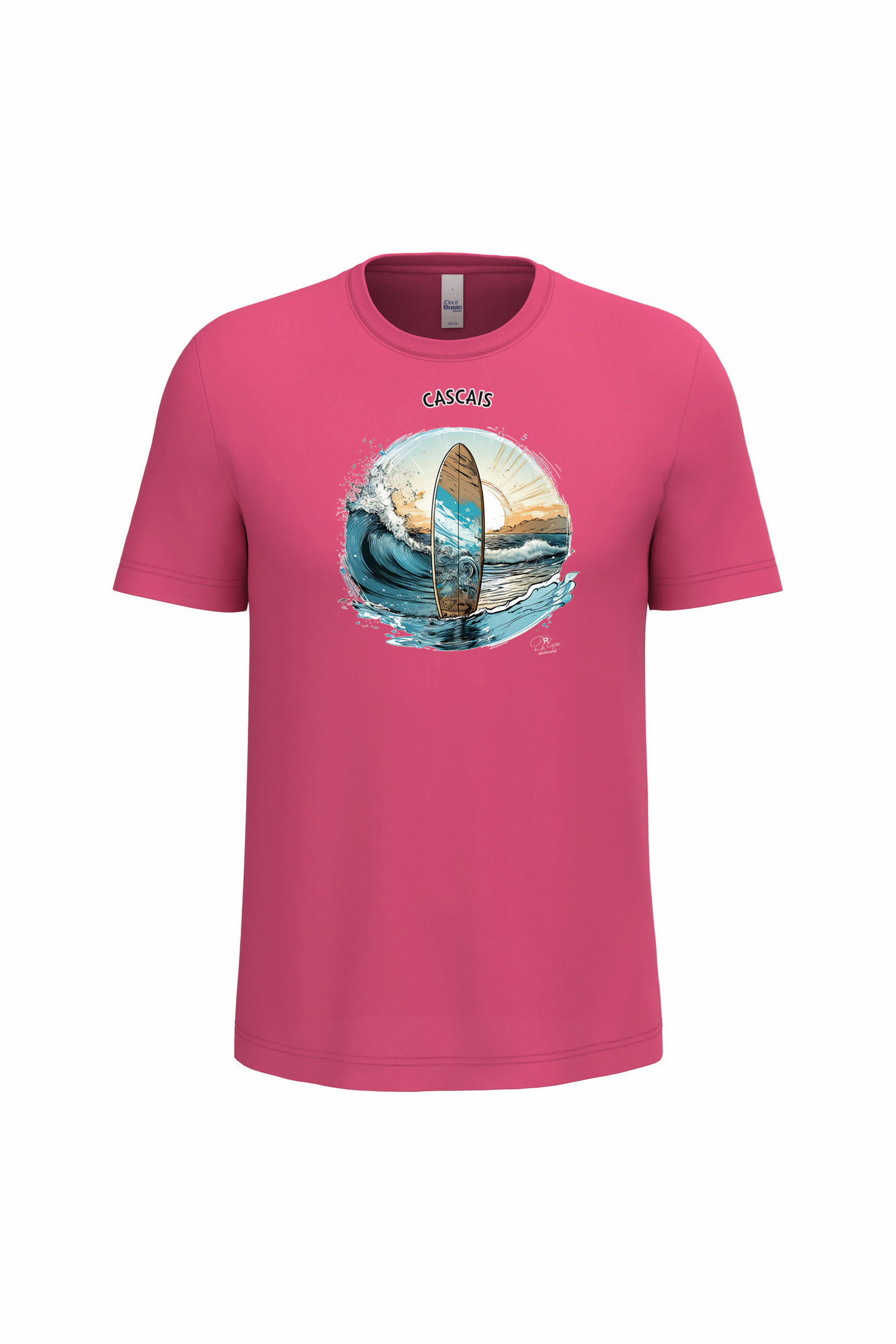 T-Shirt Algodão Ideal Sol Cascais