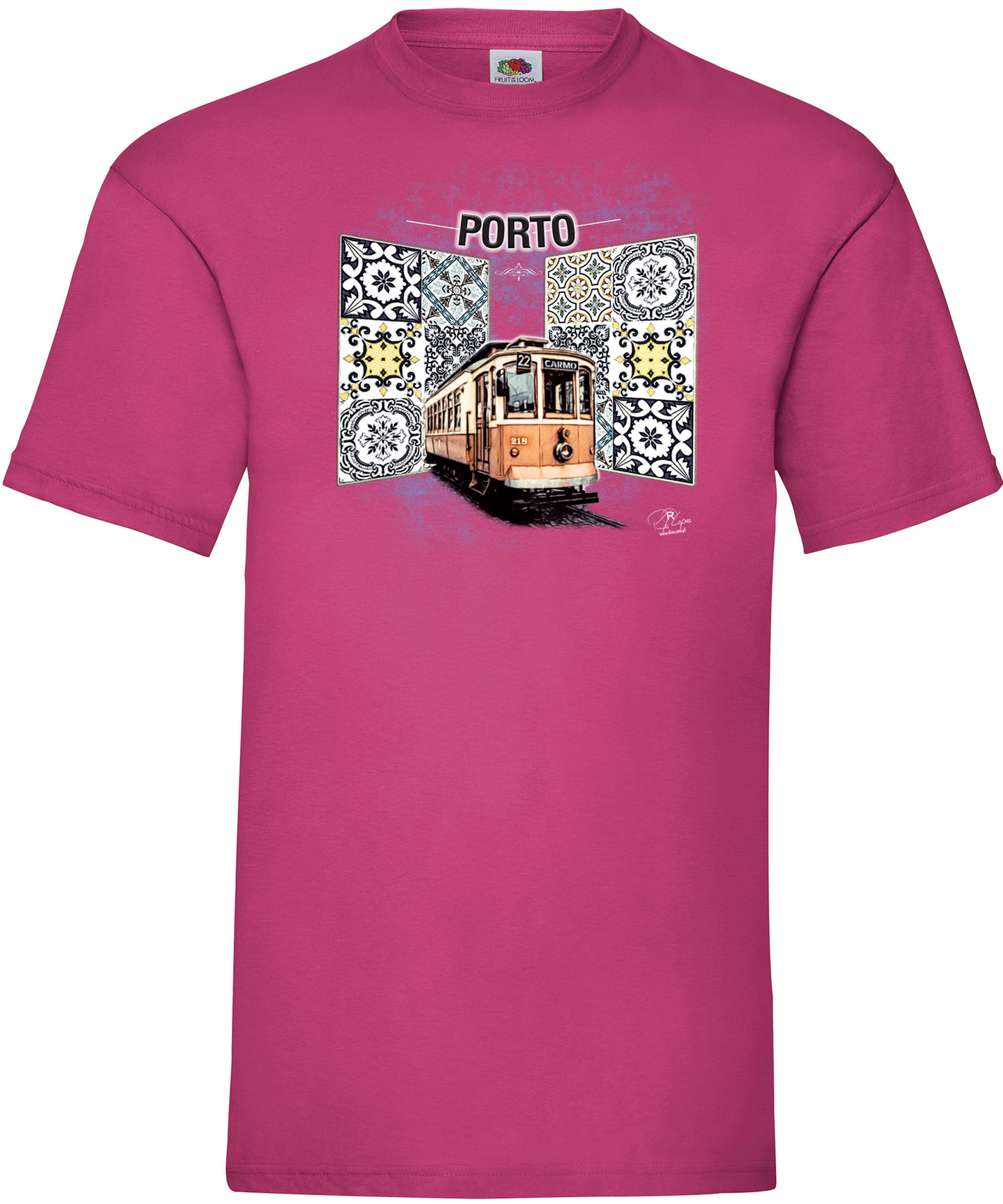 T-shirt Espelho Painel de Azulejos Porto