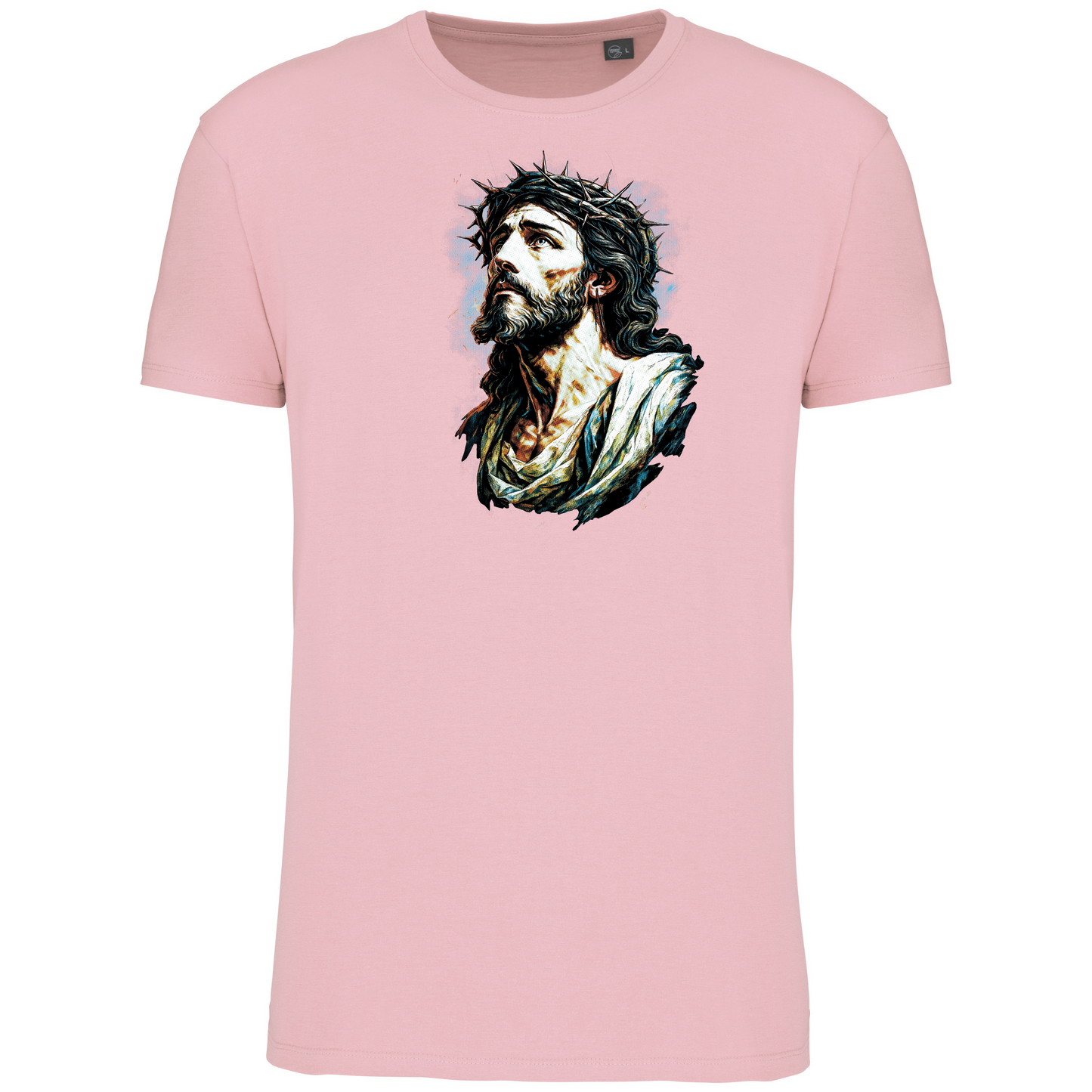 T-Shirt Algodão Biológico Jesus Cristo