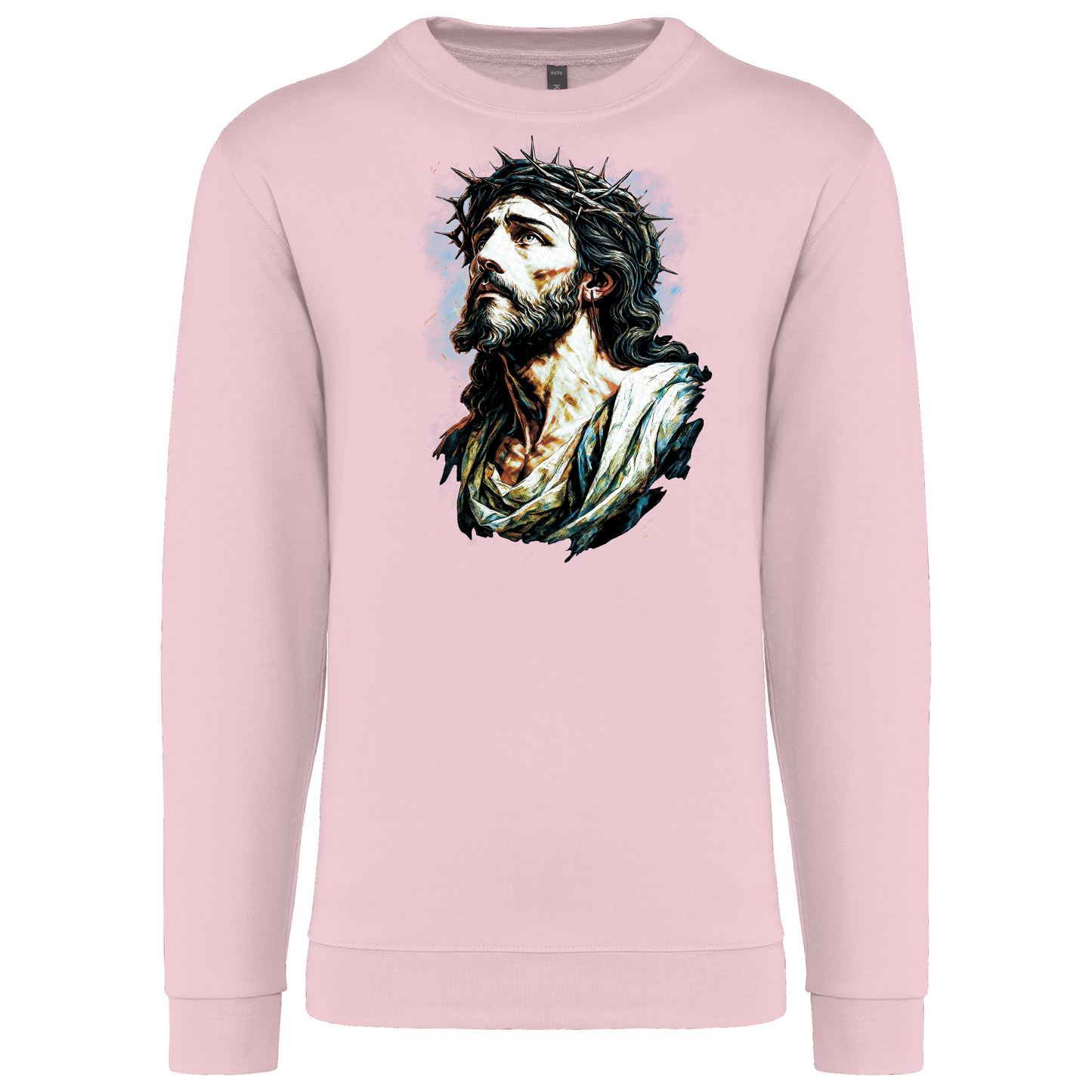 Sweatshirt Kariban sem Capuz Jesus Cristo