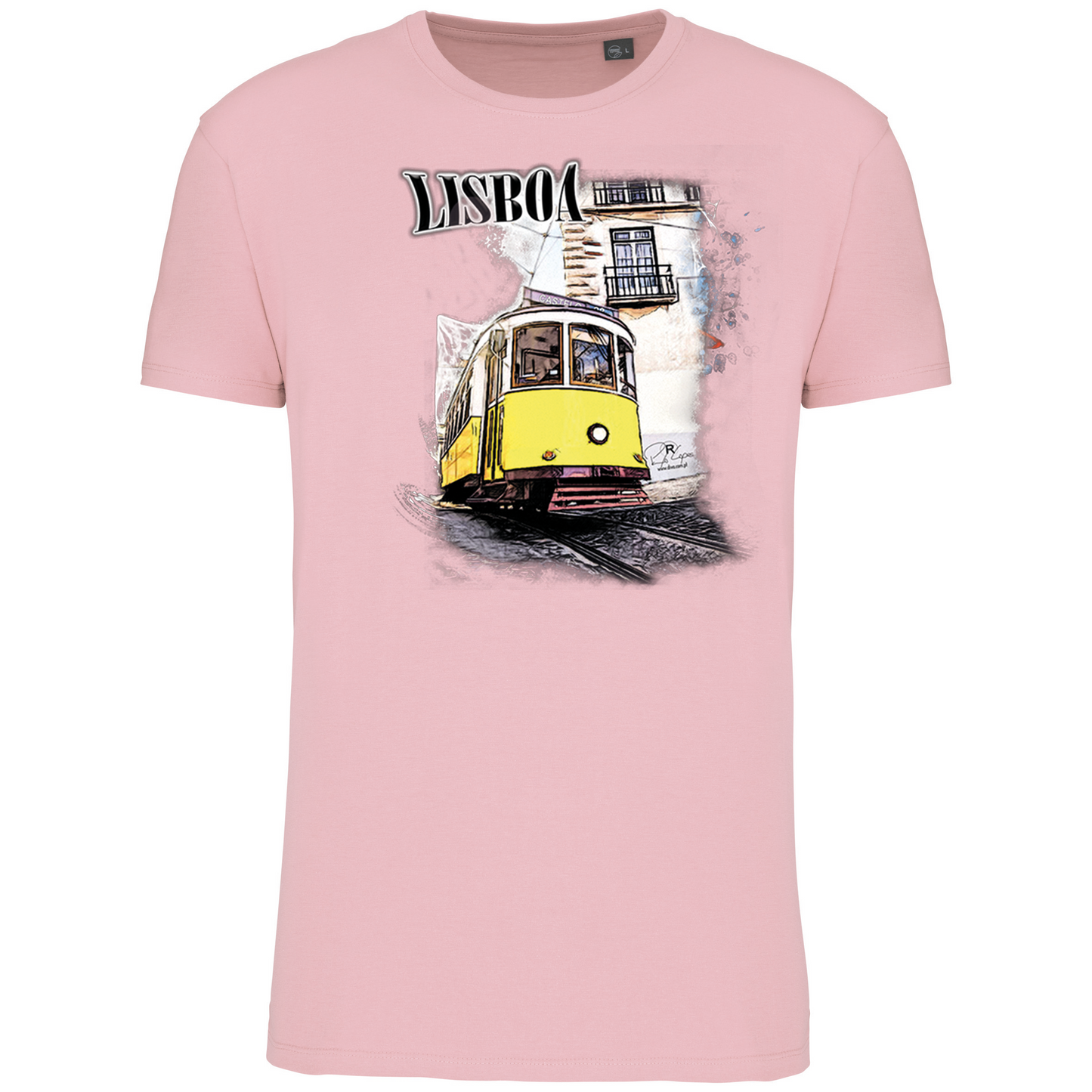 T-Shirt Algodão Biológico Crazy Tram