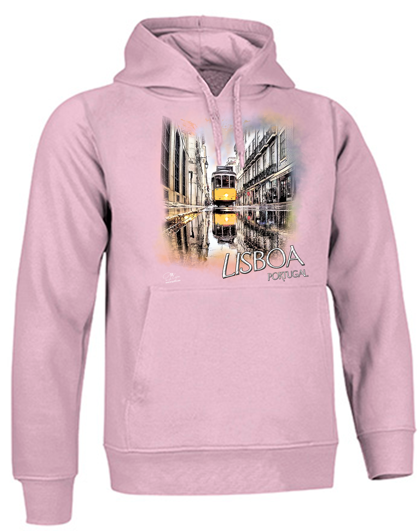Sweatshirt Valento com Capuz, Espelho Lisboa