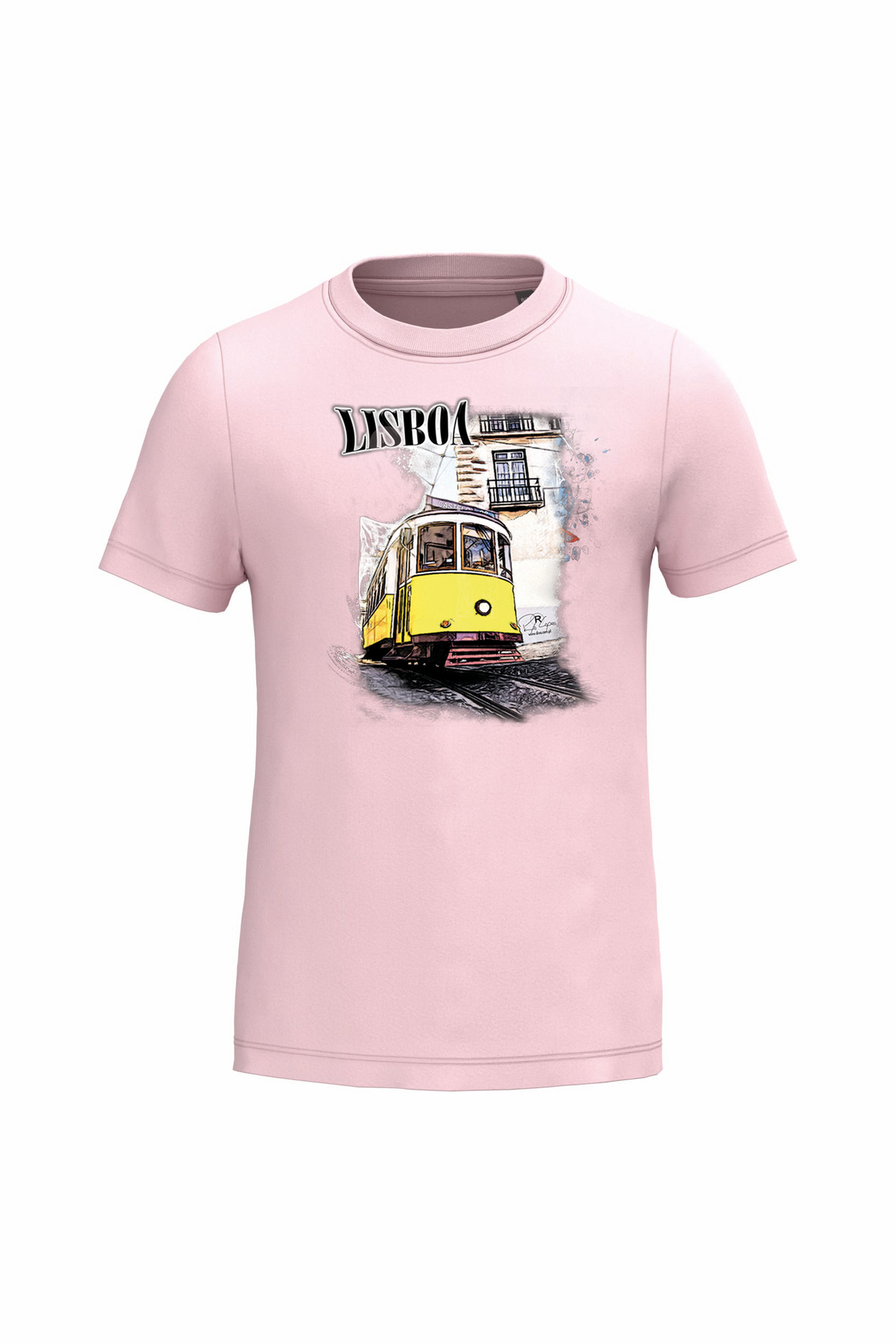 T-shirt de Criança Kariban Crazy Tram