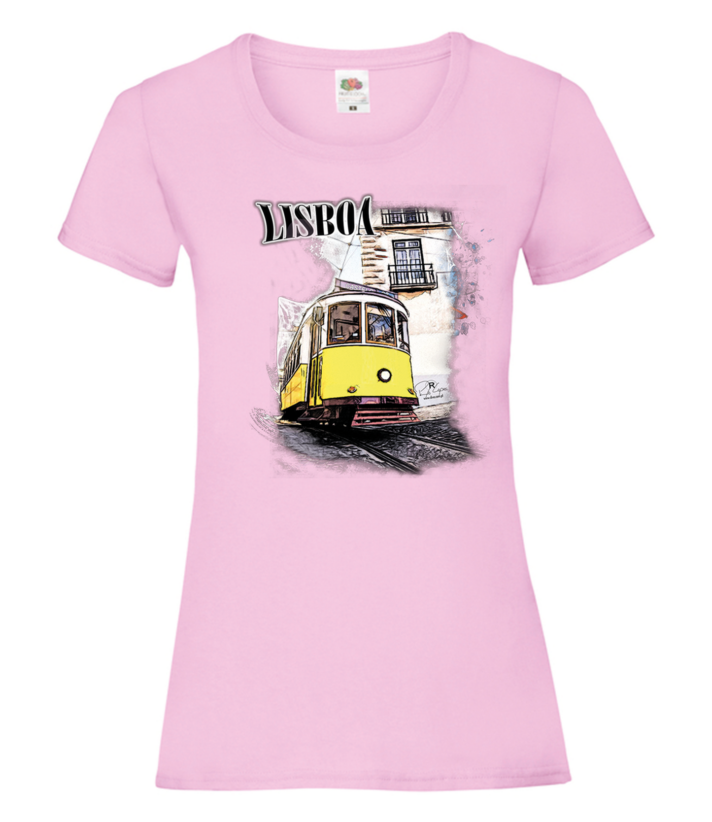 T-shirt Senhora Crazy Tram