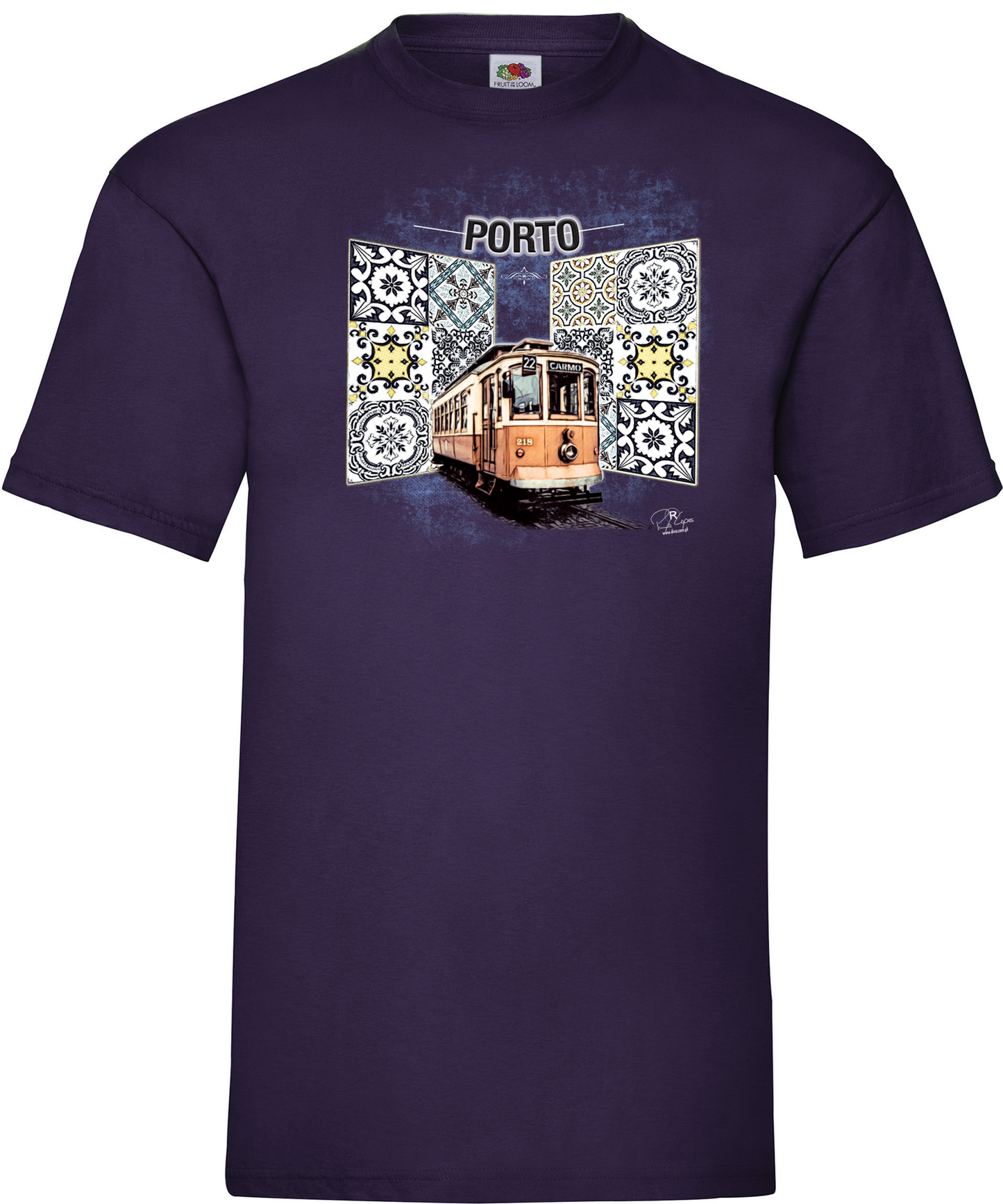 T-shirt Espelho Painel de Azulejos Porto