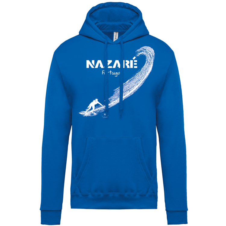 Sweatshirt Kariban com Capuz Surf Nazaré