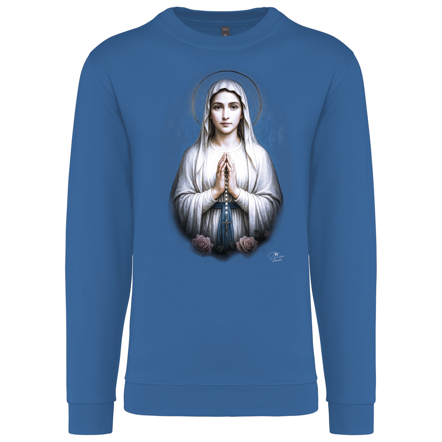 Sweatshirt Kariban sem Capuz Virgem