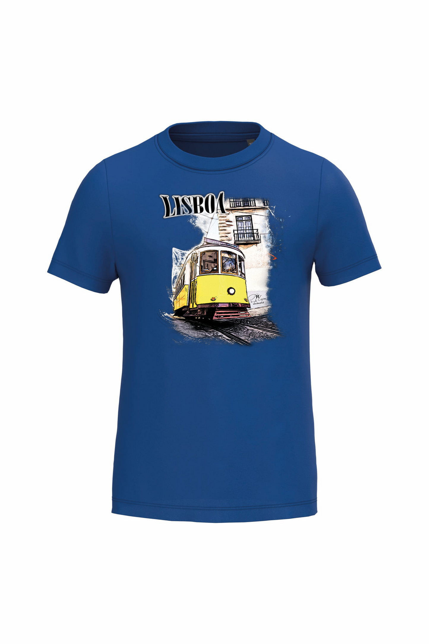 T-shirt de Criança Kariban Crazy Tram