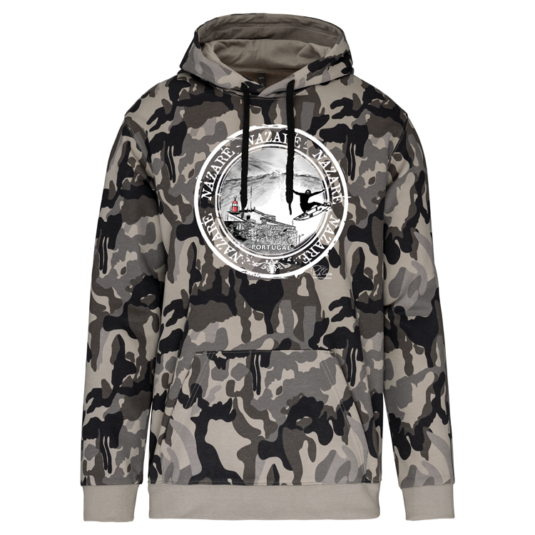 Sweatshirt Kariban com Capuz Selo Nazaré