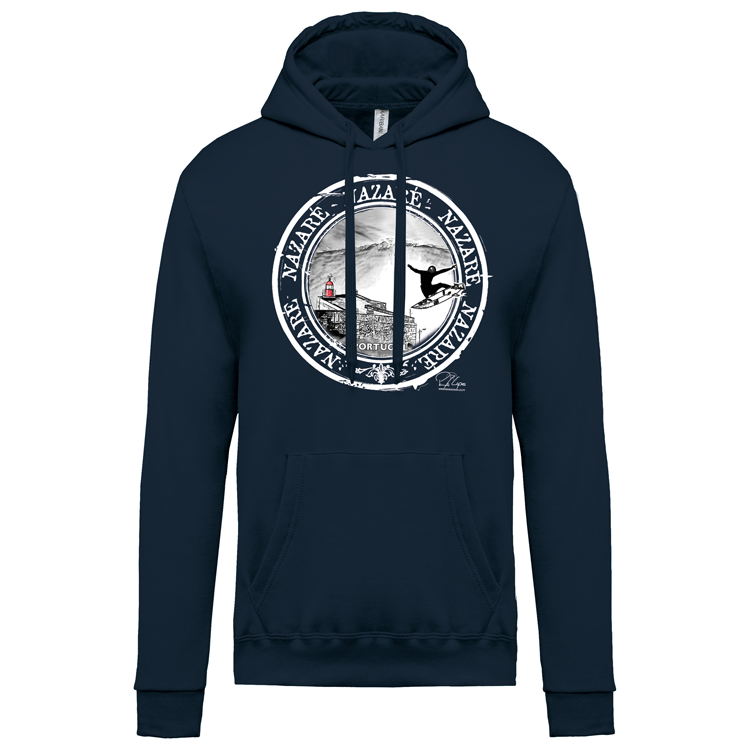 Sweatshirt Kariban com Capuz Selo Nazaré