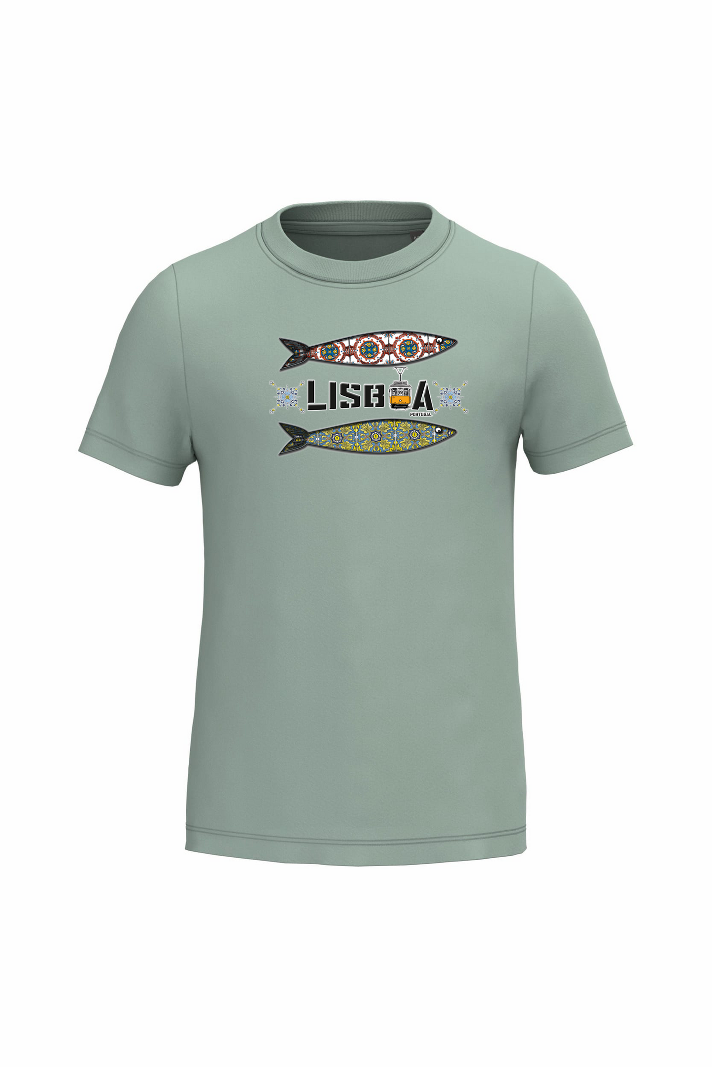 T-shirt de Criança Kariban 2 Sardinhas Lisboa