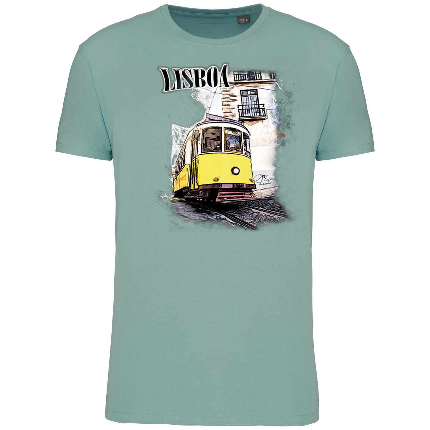 T-Shirt Algodão Biológico Crazy Tram