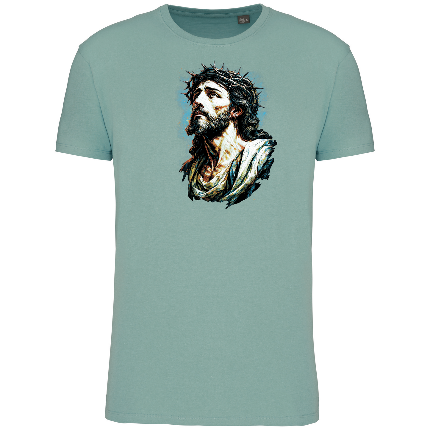 T-Shirt Algodão Biológico Jesus Cristo