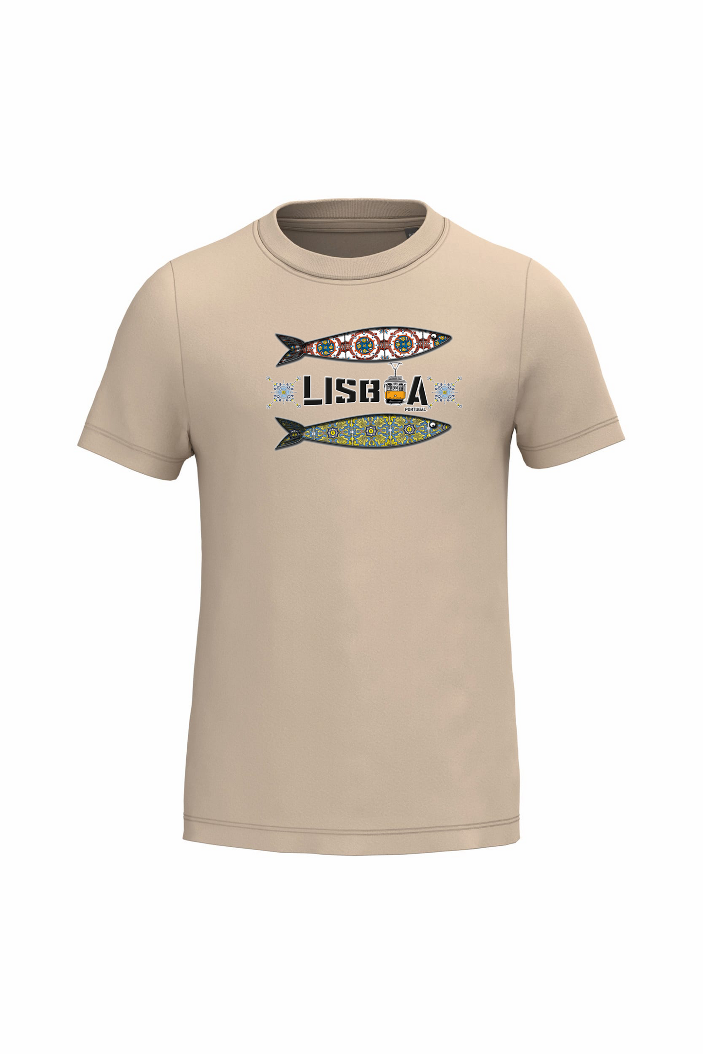 T-shirt de Criança Kariban 2 Sardinhas Lisboa
