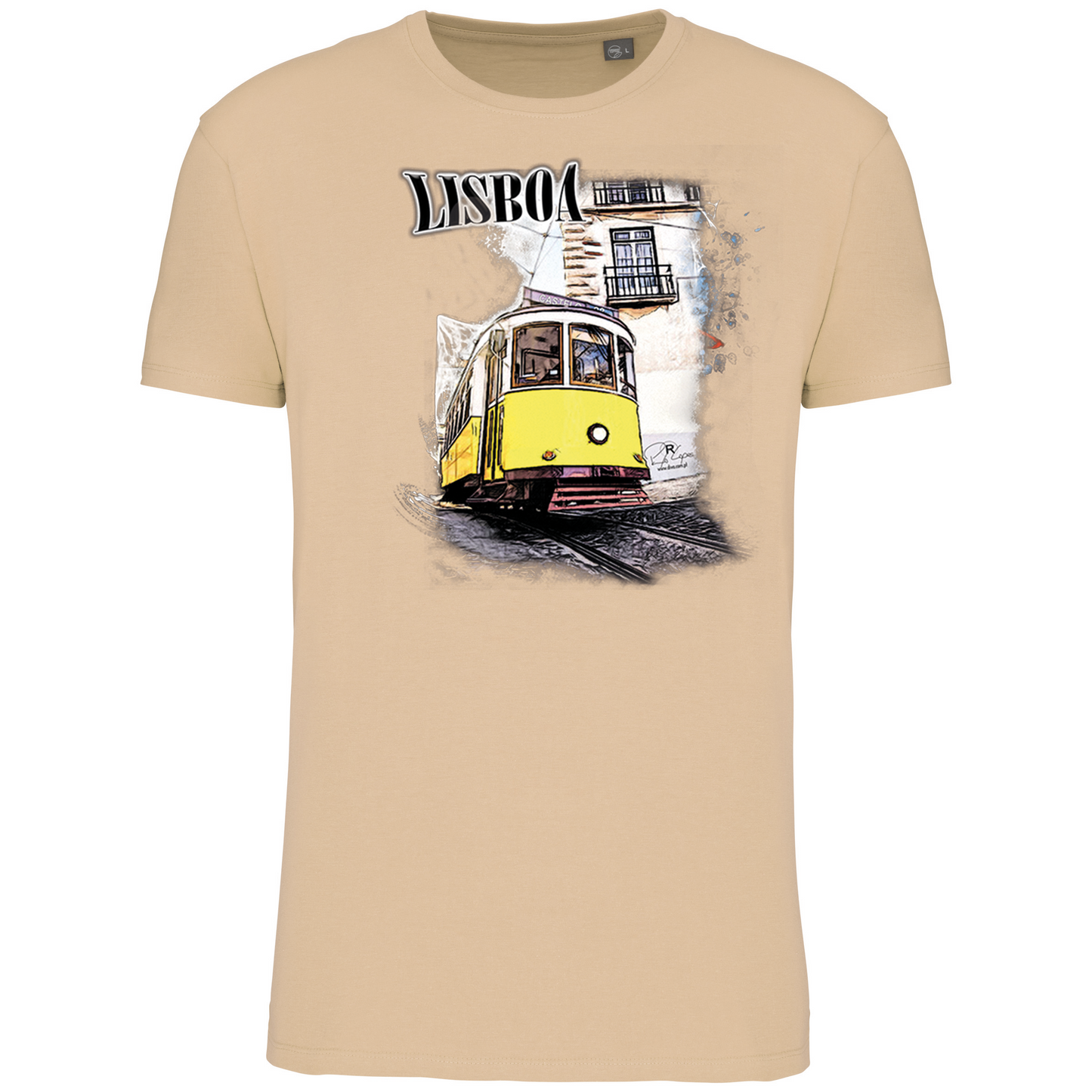 T-Shirt Algodão Biológico Crazy Tram