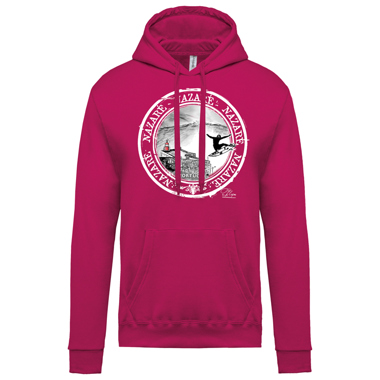 Sweatshirt Kariban com Capuz Selo Nazaré