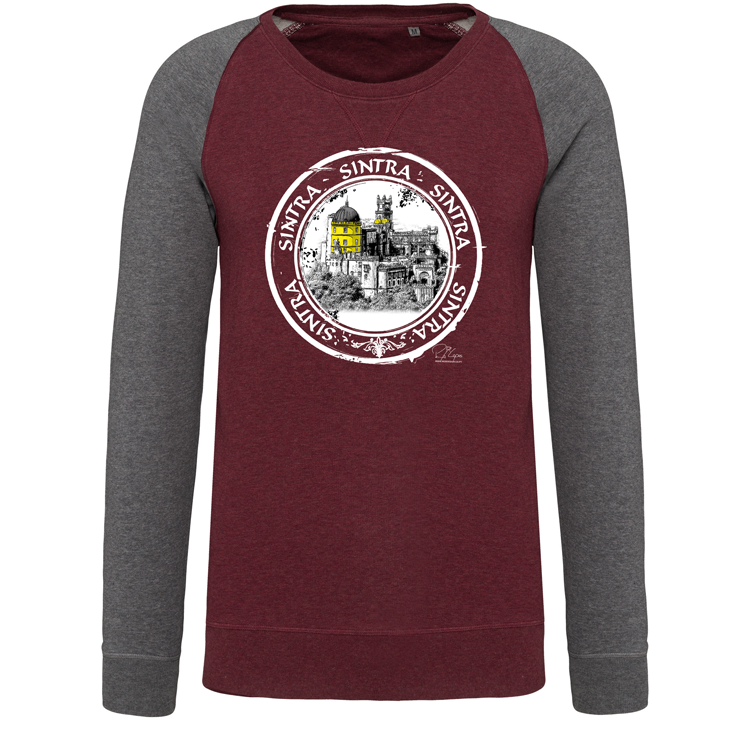 Sweatshirt Bicolor sem capuz Selo Sintra