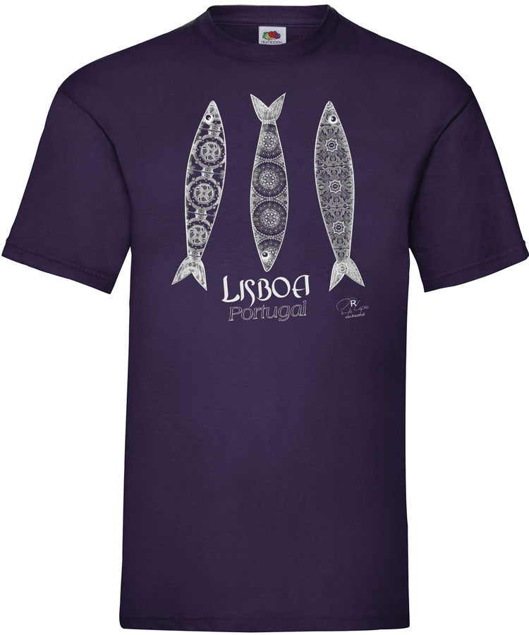 T-shirt 3 Sardinhas Lisboa