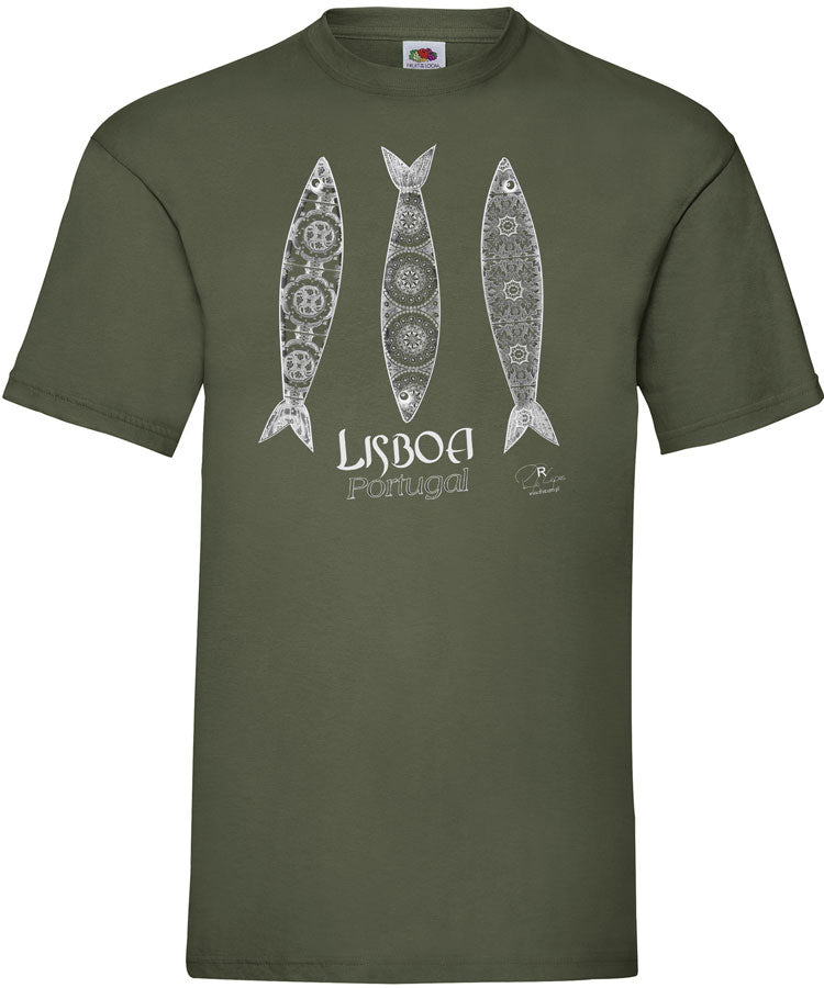 T-shirt 3 Sardinhas Lisboa