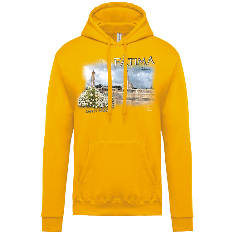 Sweatshirt Kariban com Capuz Santuário de Fátima