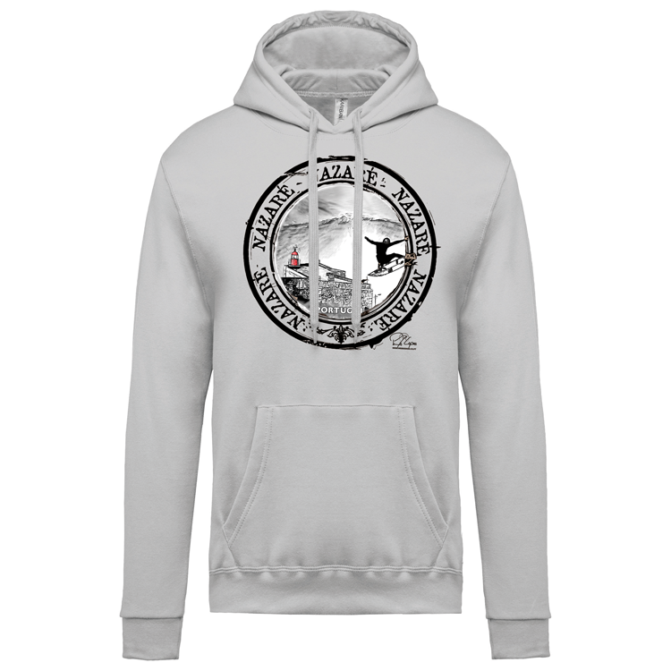 Sweatshirt Kariban com Capuz Selo Nazaré