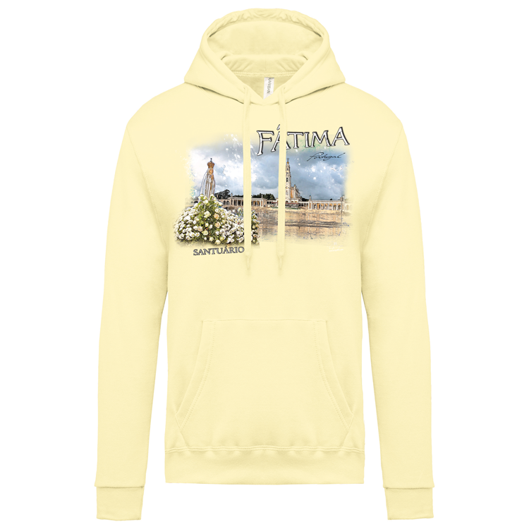 Sweatshirt Kariban com Capuz Santuário de Fátima