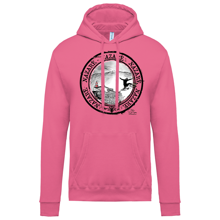 Sweatshirt Kariban com Capuz Selo Nazaré