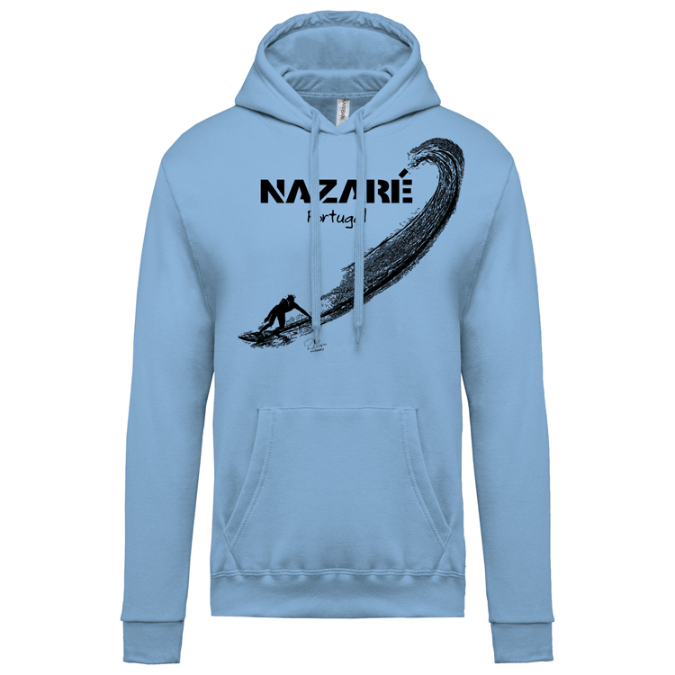 Sweatshirt Kariban com Capuz Surf Nazaré