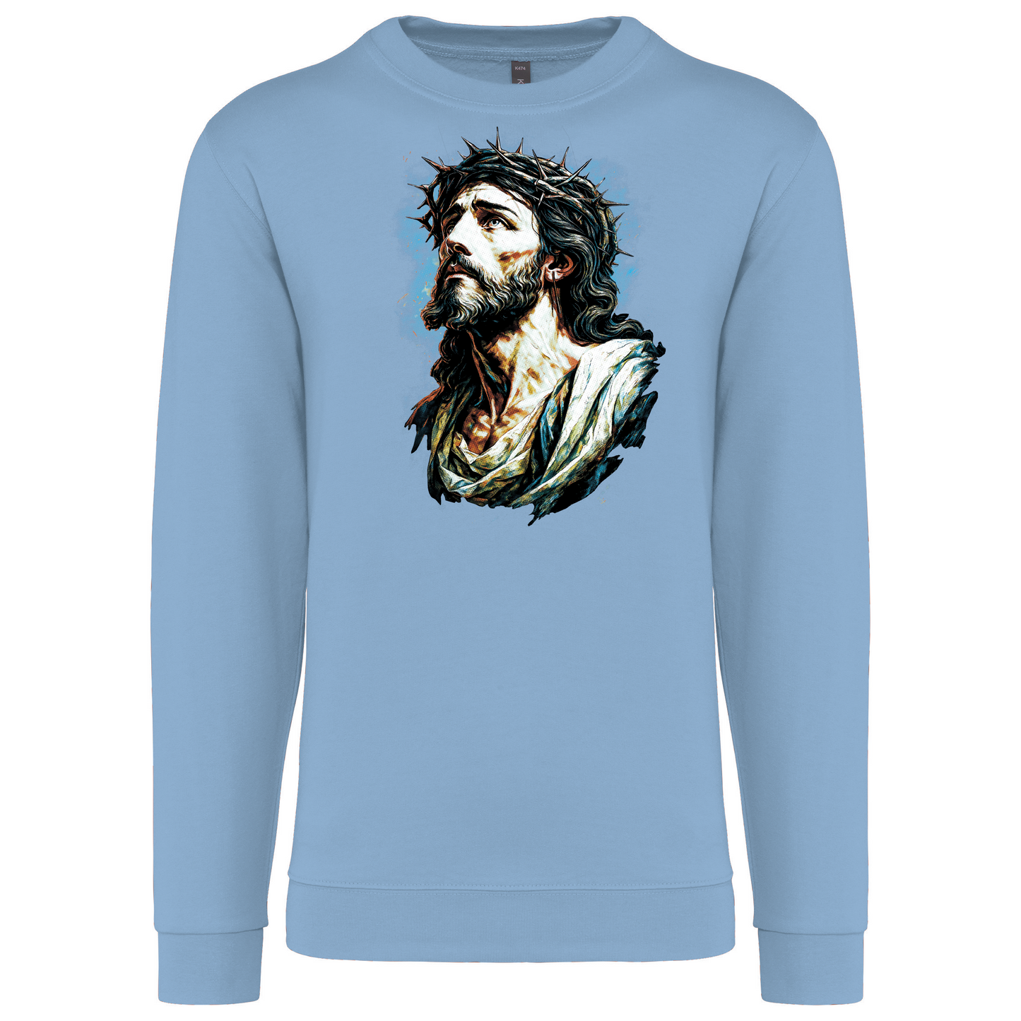 Sweatshirt Kariban sem Capuz Jesus Cristo