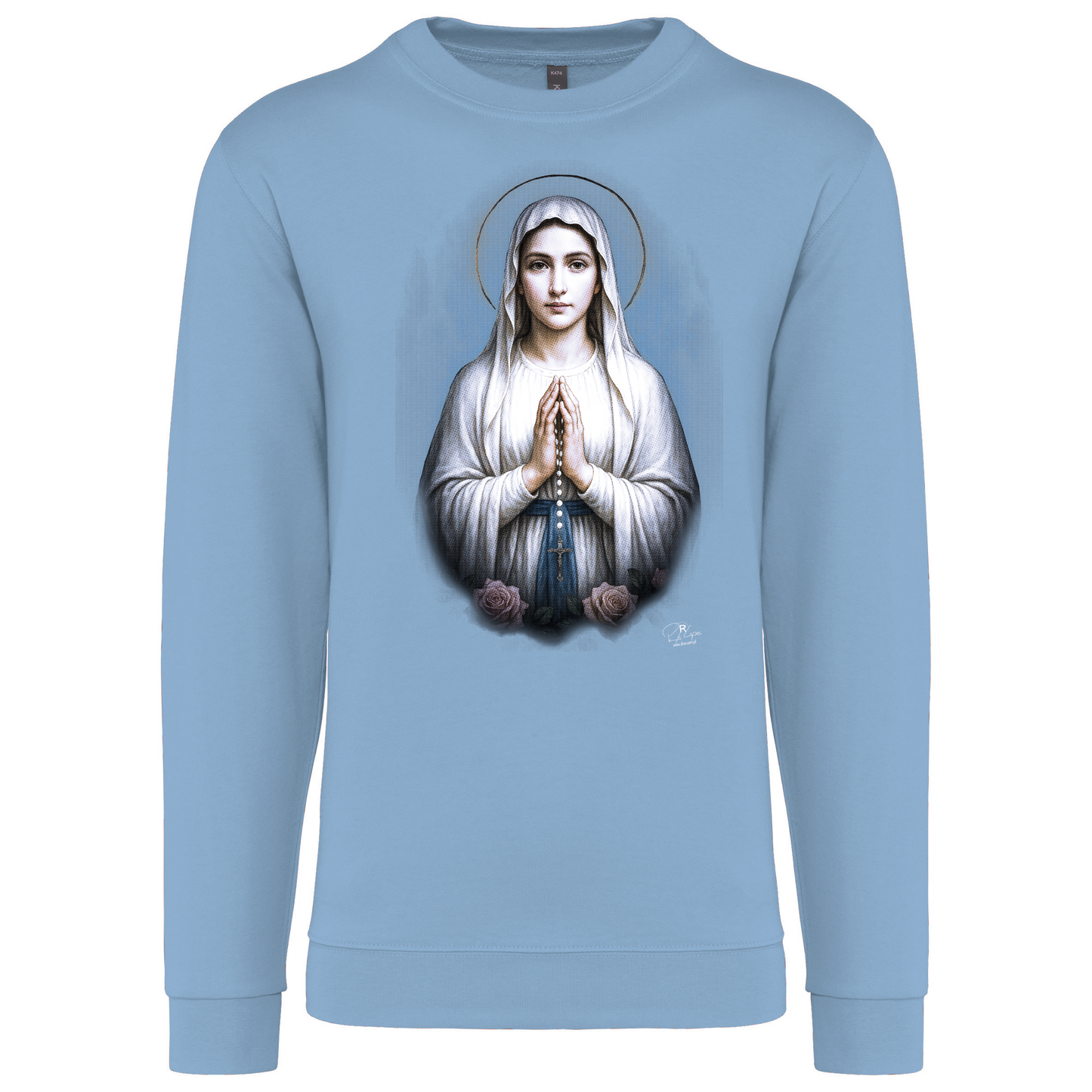 Sweatshirt Kariban sem Capuz Virgem