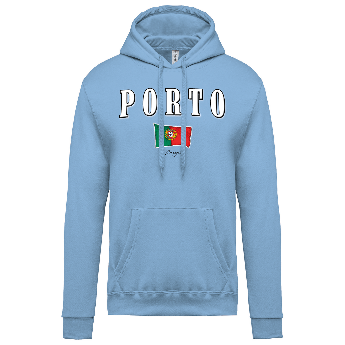 Sweatshirt Kariban com Capuz Porto