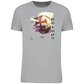 T-Shirt Algodão Biológico Bandeira Templários