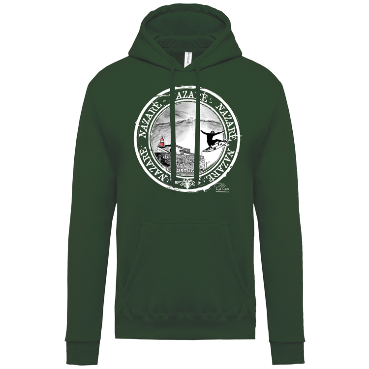 Sweatshirt Kariban com Capuz Selo Nazaré