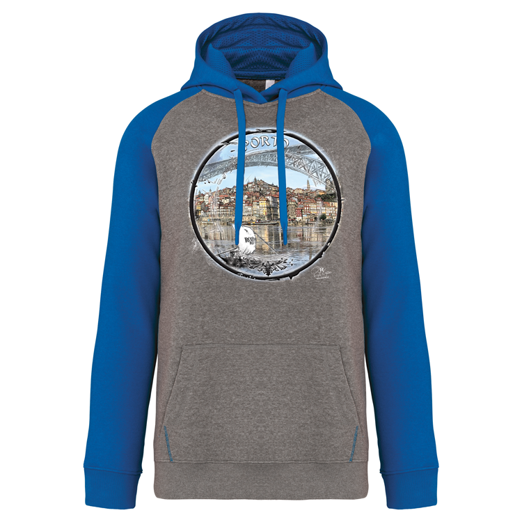 Sweatshirt com capuz Selo Ribeira