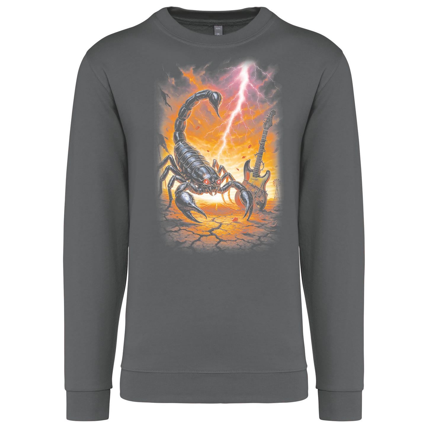 Sweatshirt Kariban sem Capuz Scorpion