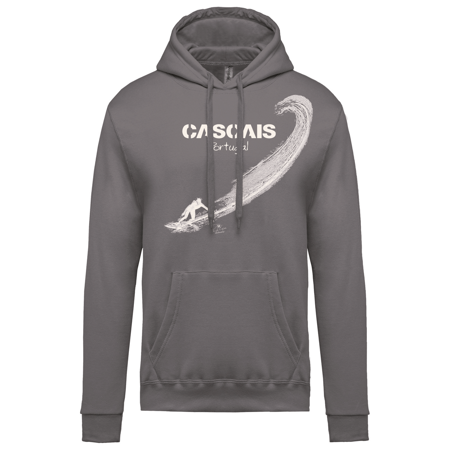 Sweatshirt Kariban com Capuz Surf Cascais