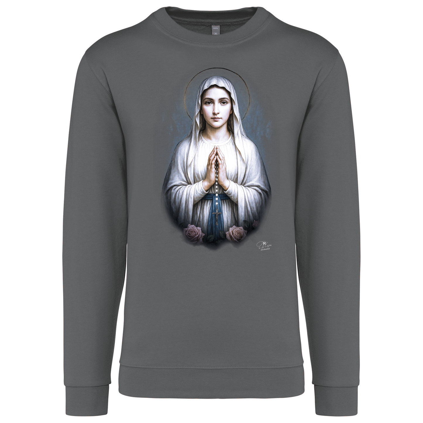 Sweatshirt Kariban sem Capuz Virgem