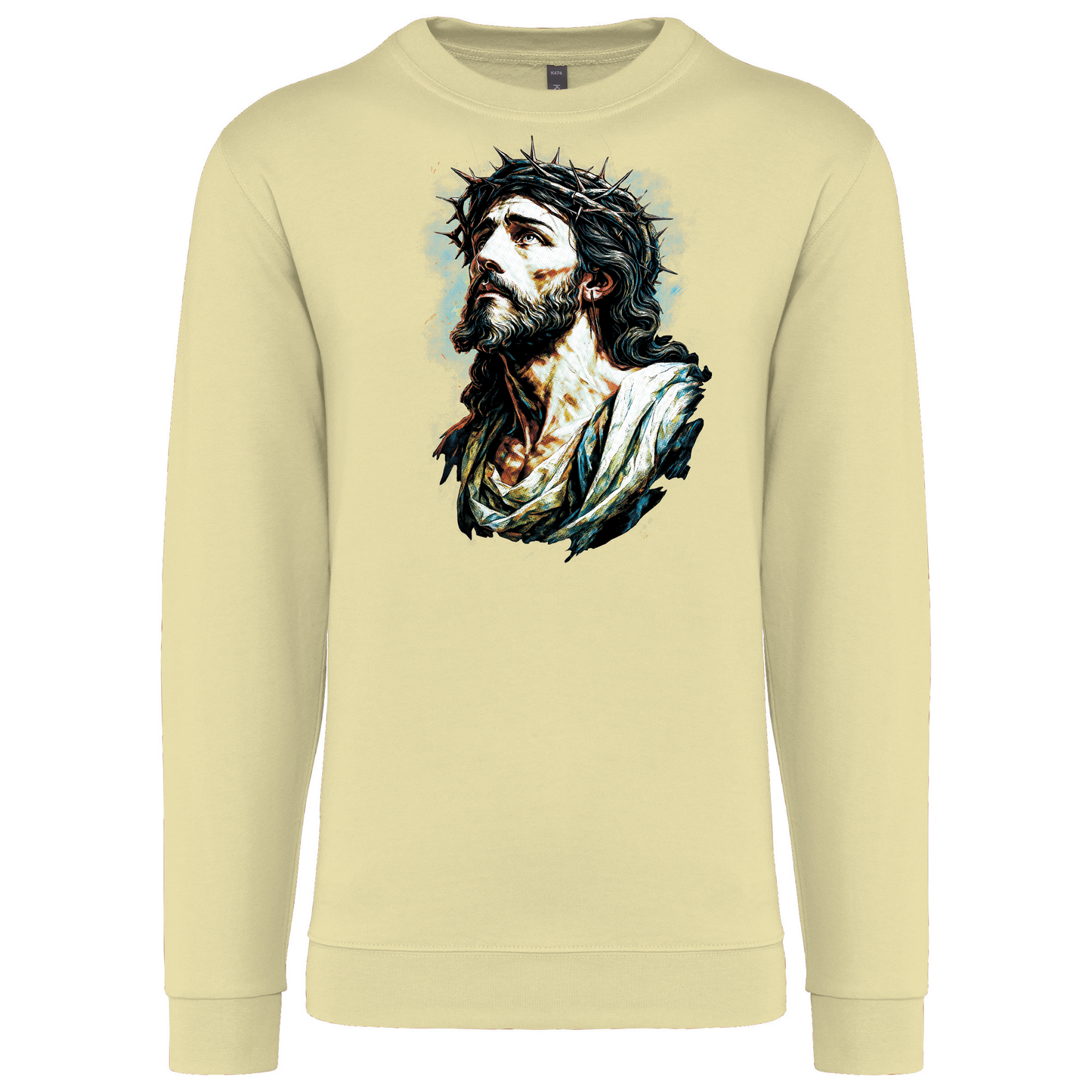 Sweatshirt Kariban sem Capuz Jesus Cristo