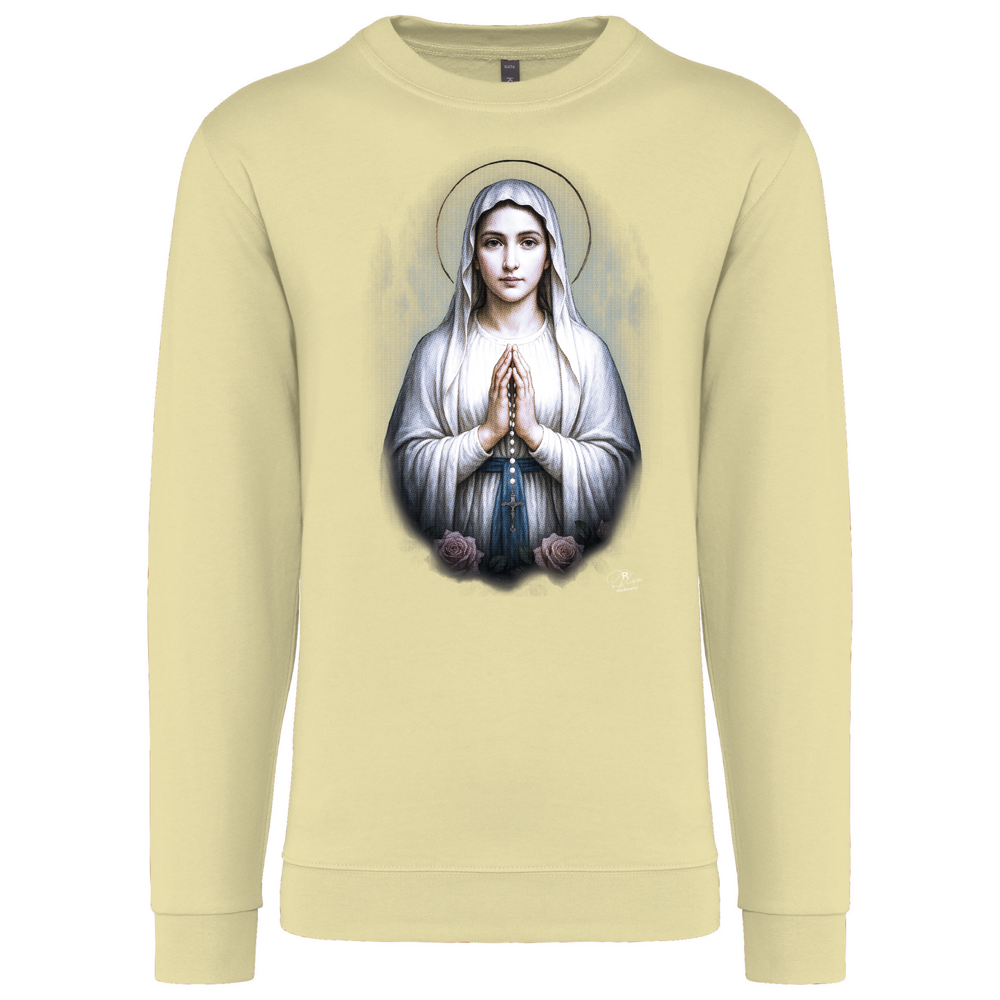 Sweatshirt Kariban sem Capuz Virgem