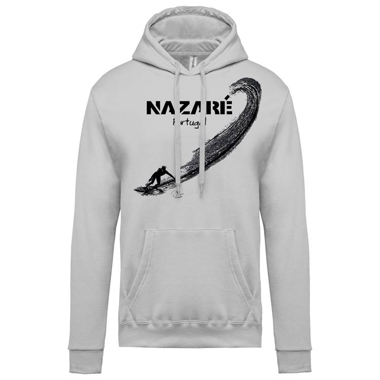 Sweatshirt Kariban com Capuz Surf Nazaré