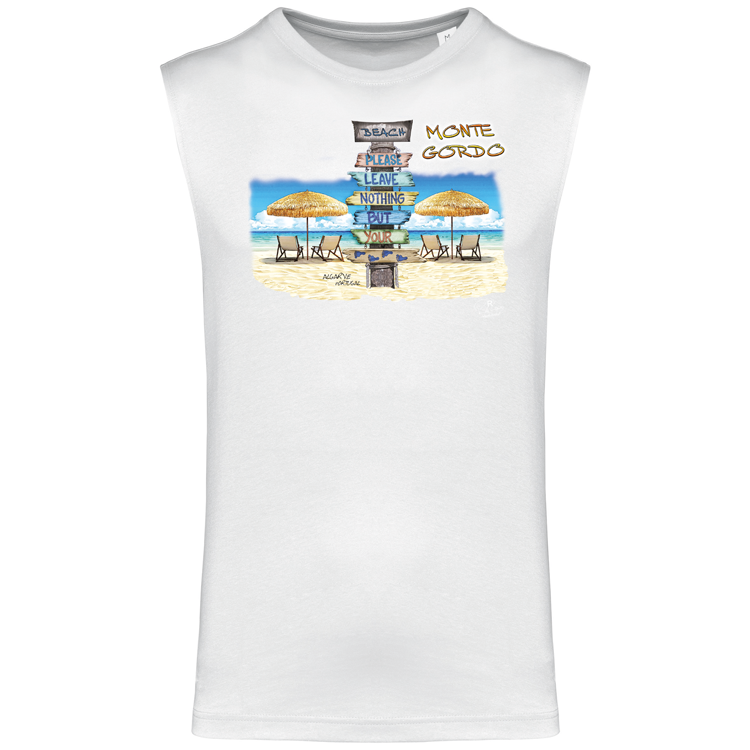 T-shirt Alças Pegadas Monte Gordo