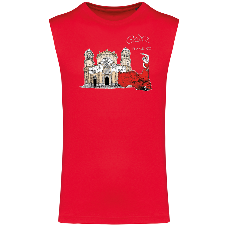 T-shirt Alças Cádiz Flamenco